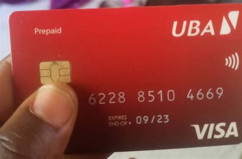 uba prepaid card link